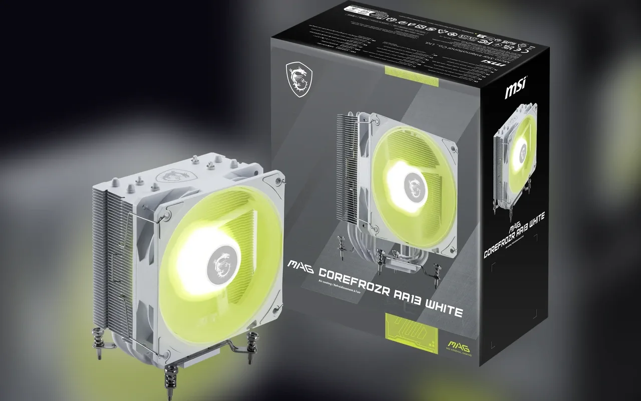 MSI MAG COREFROZR AA13 white