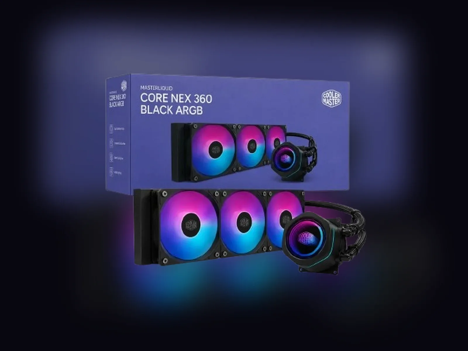 Cooler Master MasterLiquid Core Nex 360 ARGB Black