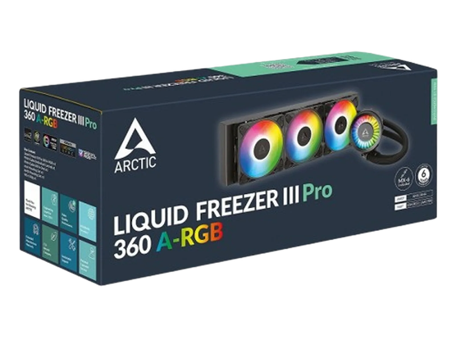Arctic Liquid Freezer III Pro 360 A-RGB (Black)