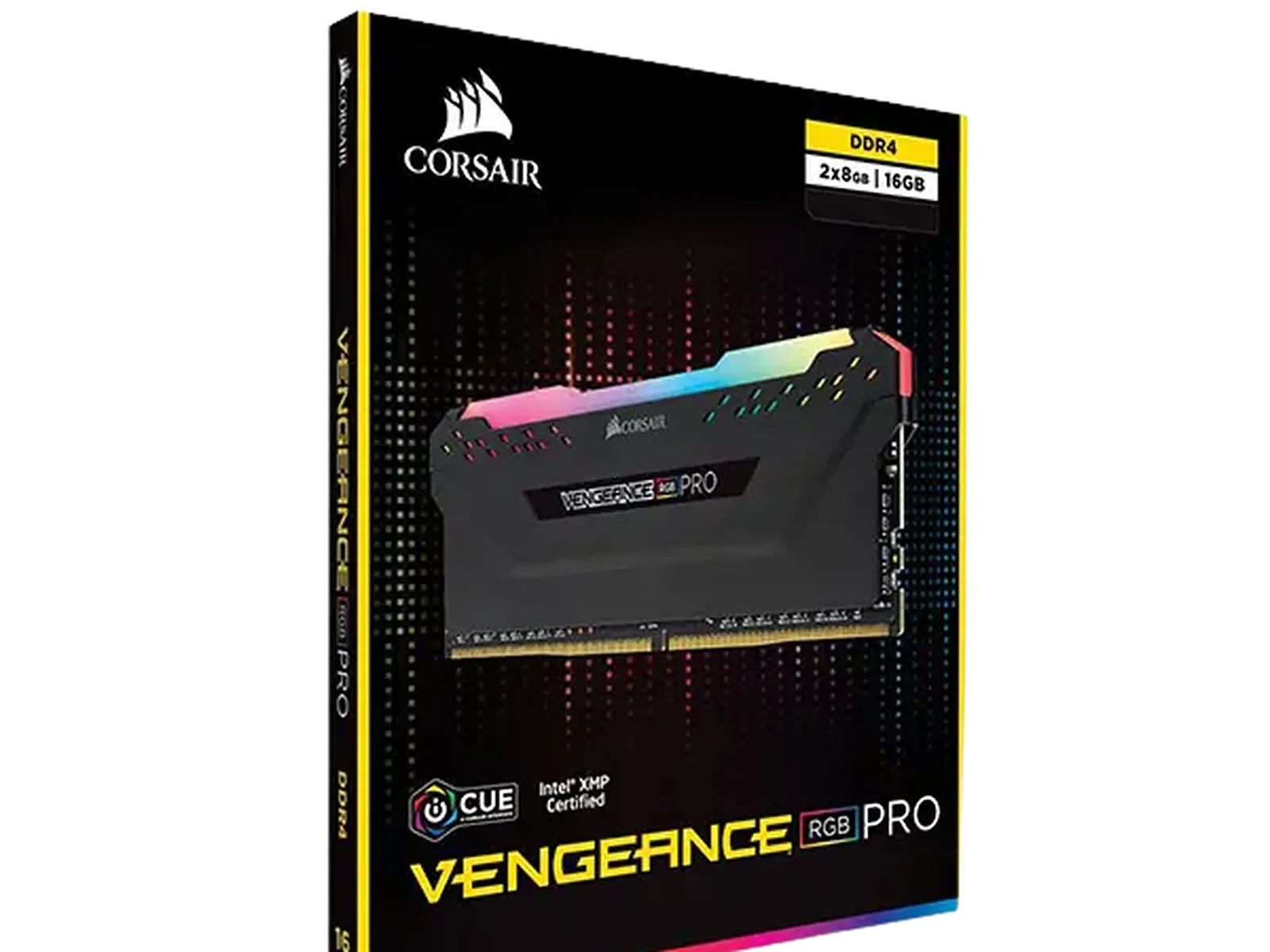 Corsair Vengeance RGB PRO Series 16Go (2x 8Go) DDR4 3200 MHz CL16 Noir