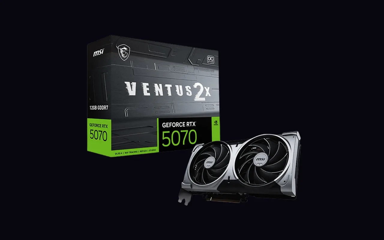 MSI RTX 5070 VENTUS 2X OC 12Go