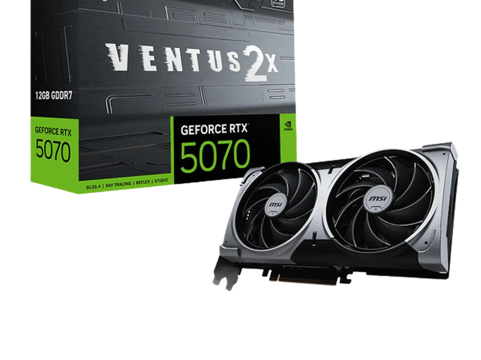 MSI RTX 5070 VENTUS 2X OC 12Go