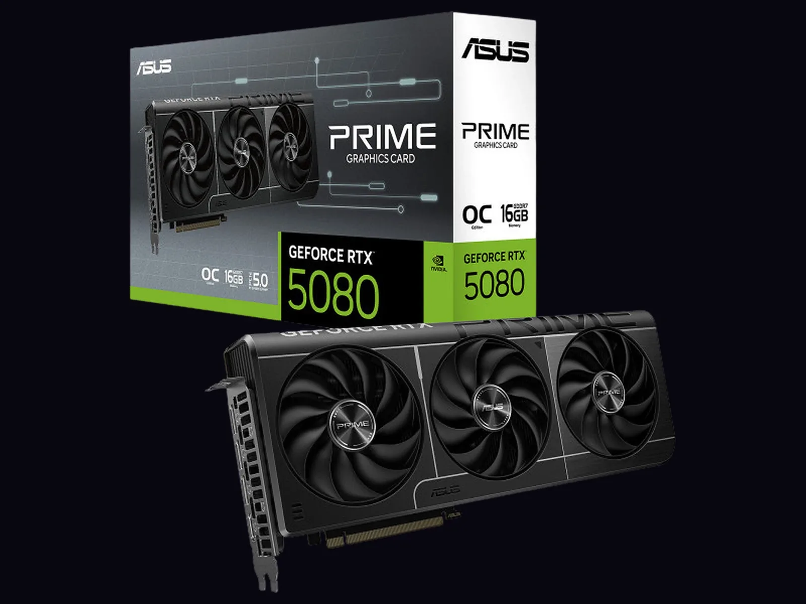 ASUS PRIME RTX 5080 16GB OC 