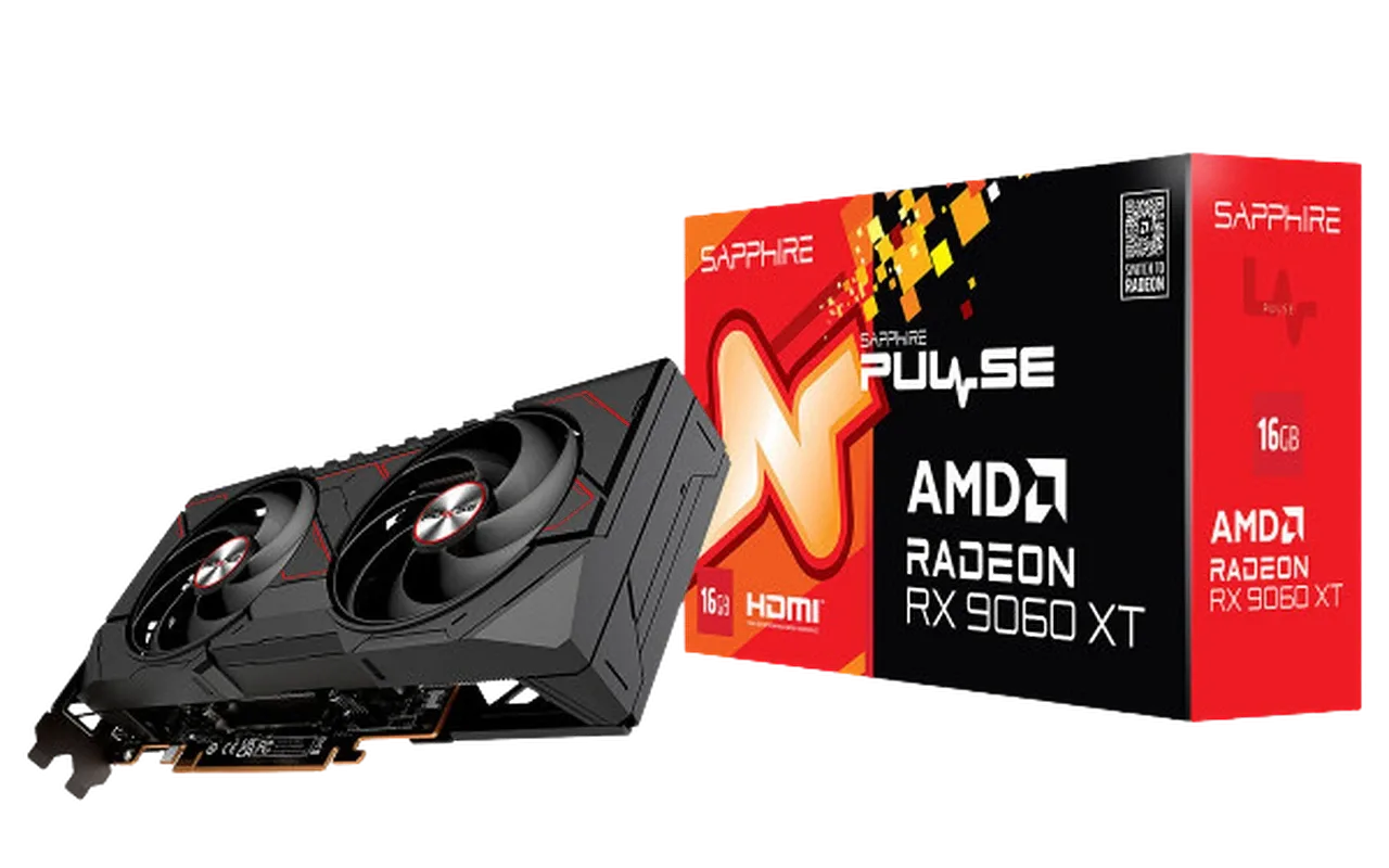 SAPPHIRE PULSE AMD Radeon RX 9060 XT 16GB