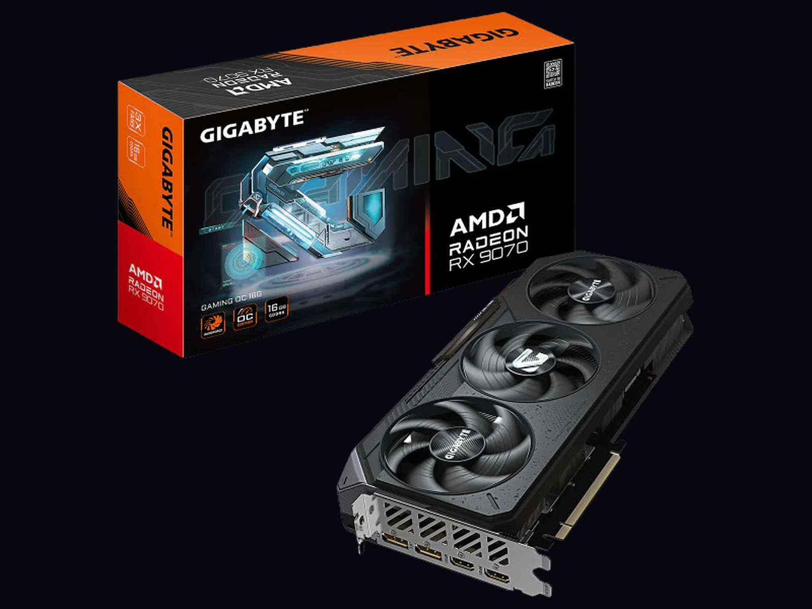 GIGABYTE RX 9070 XT GAMING OC 16G