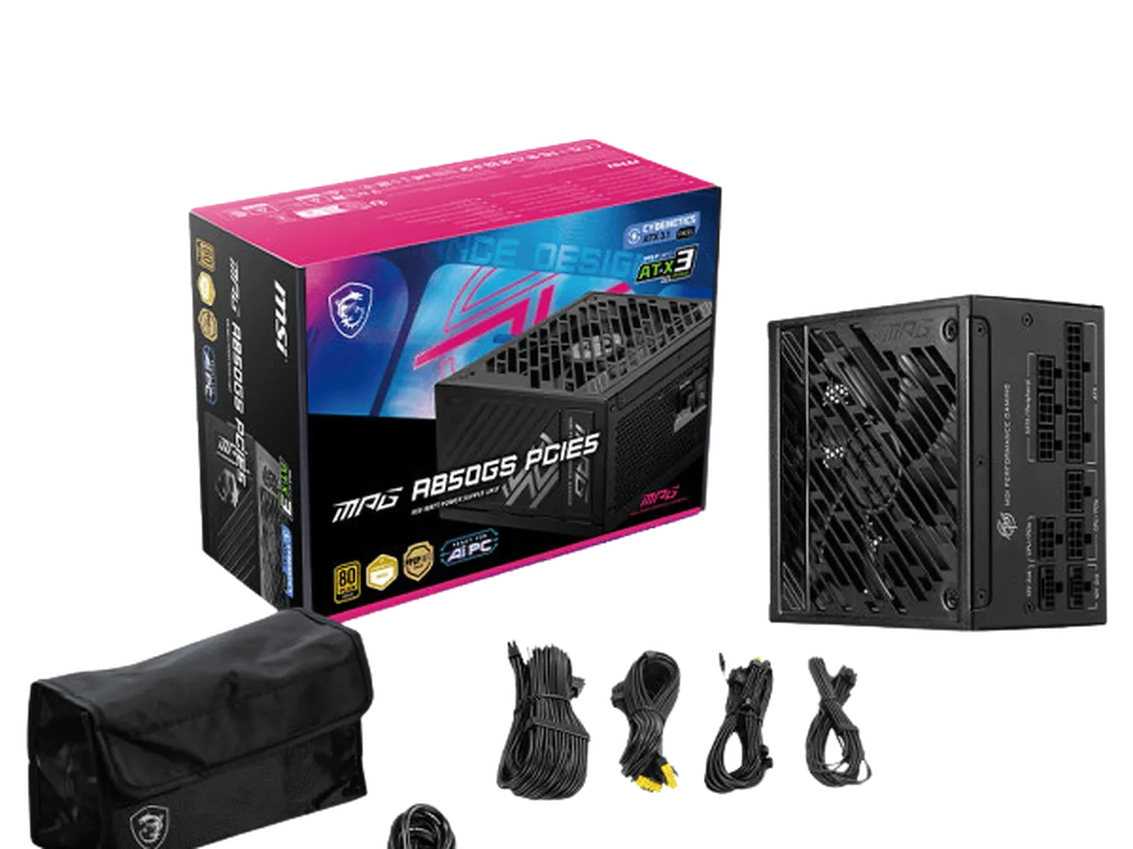 MSI MAG A850GS PCIE5 80PLUS Gold
