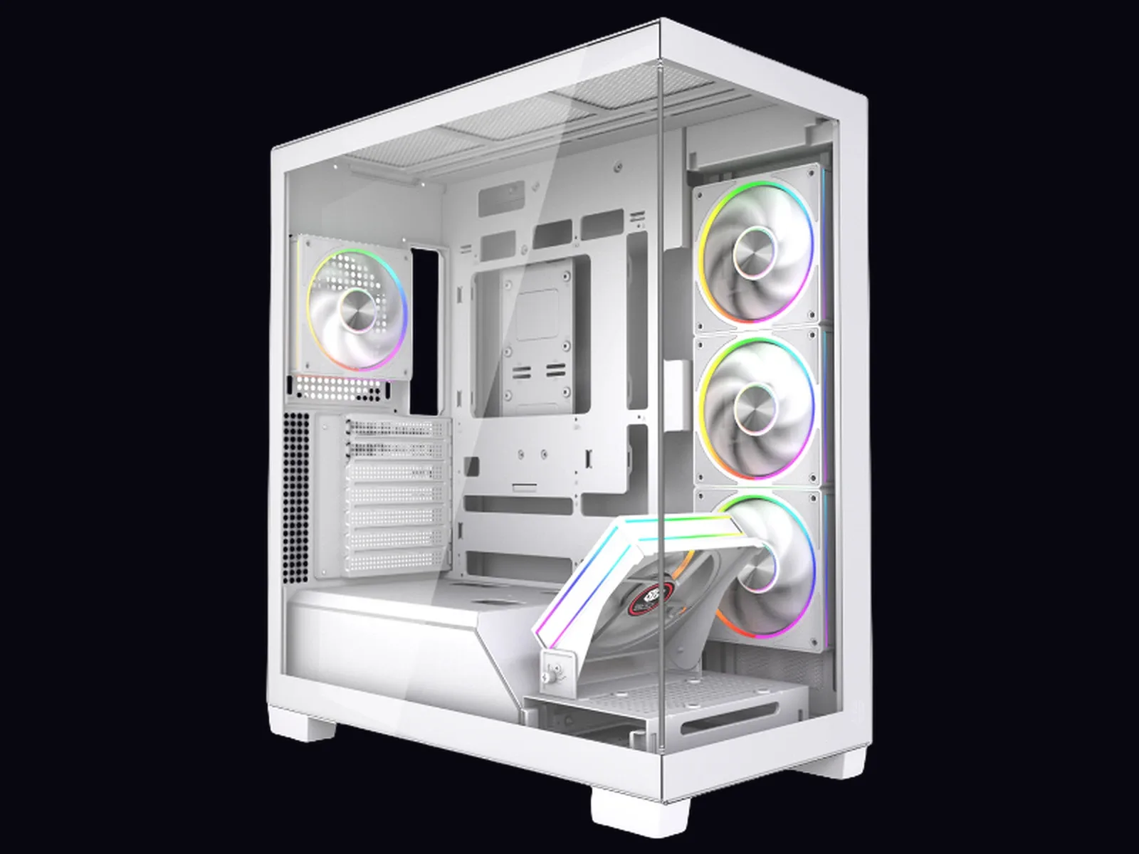 SG NV7 5 FAN ARGB BLANC