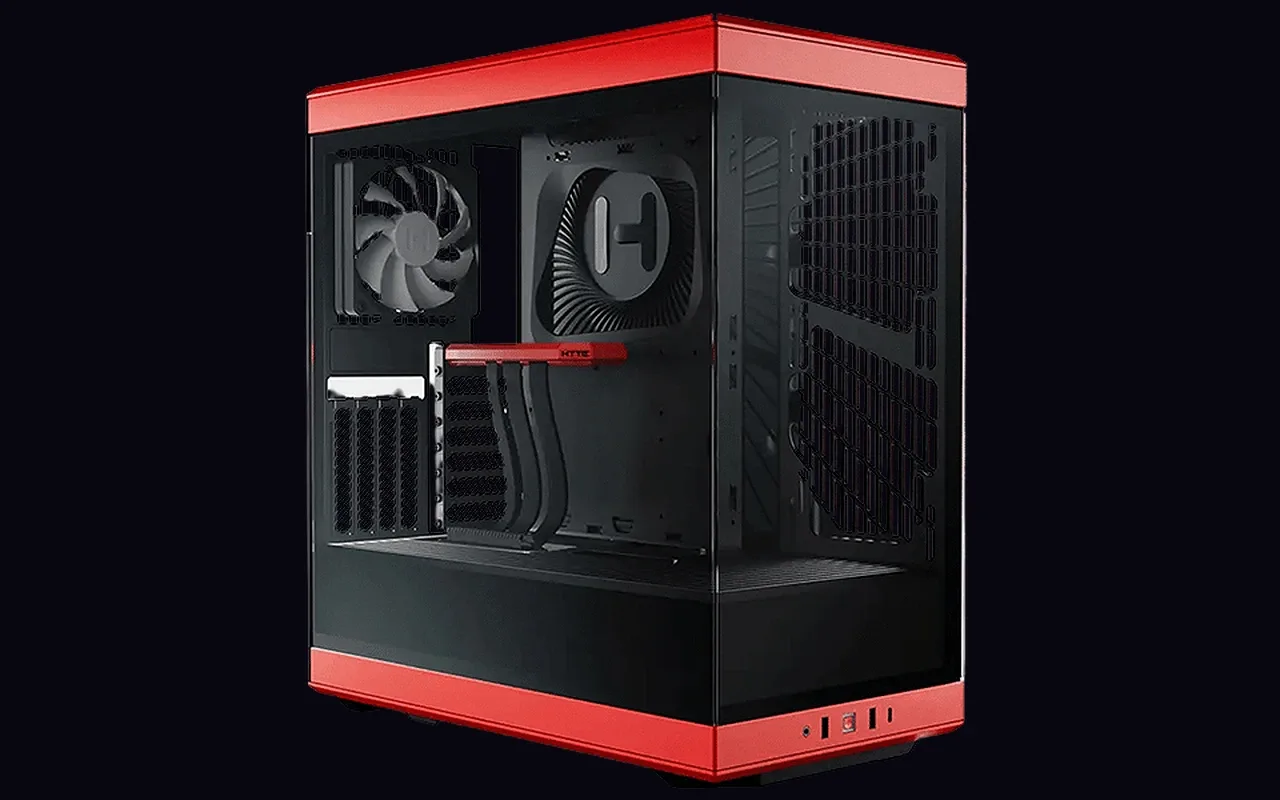 Hyte Y40 Rouge/Noir