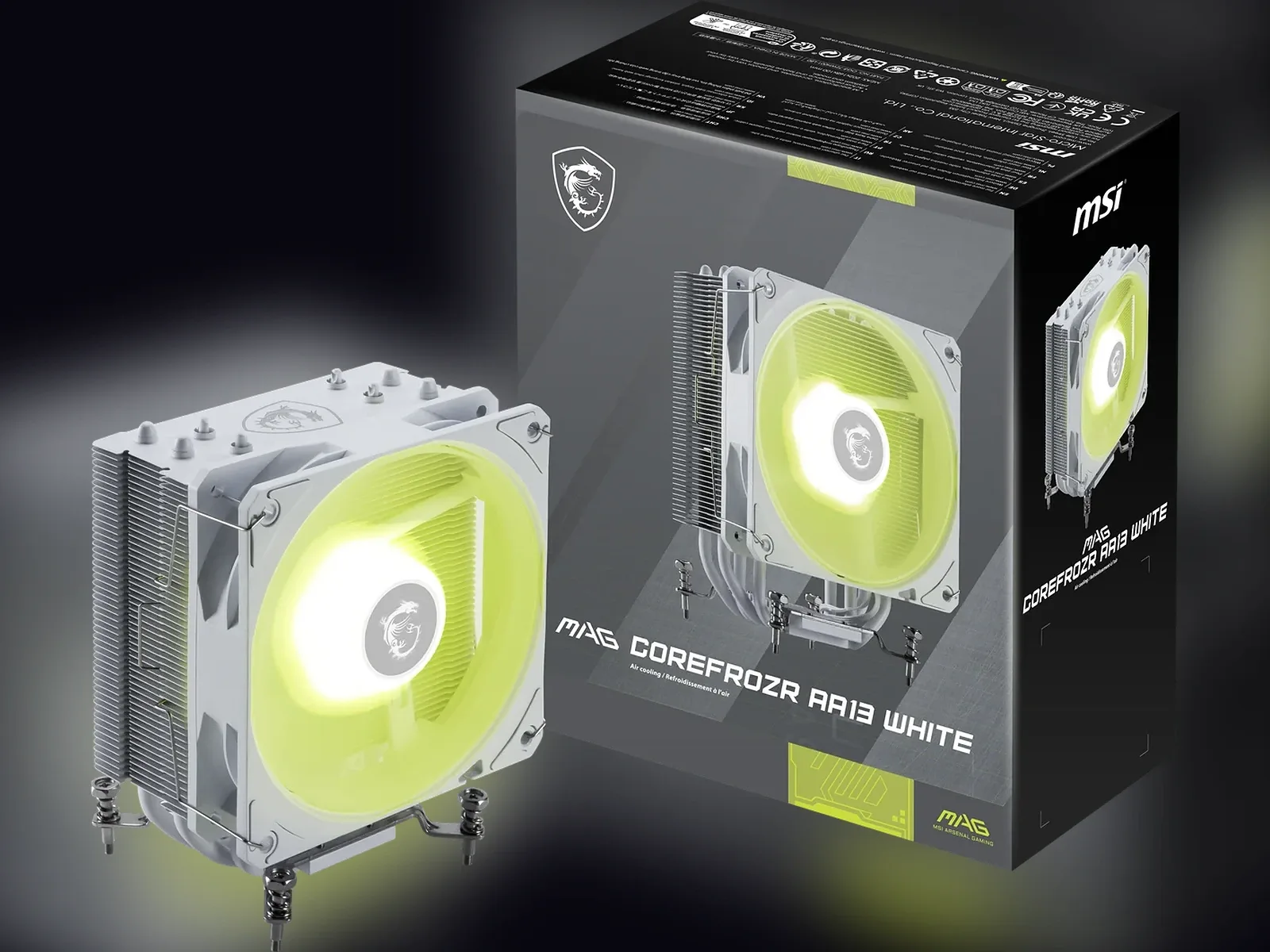 MSI MAG COREFROZR AA13 Blanc