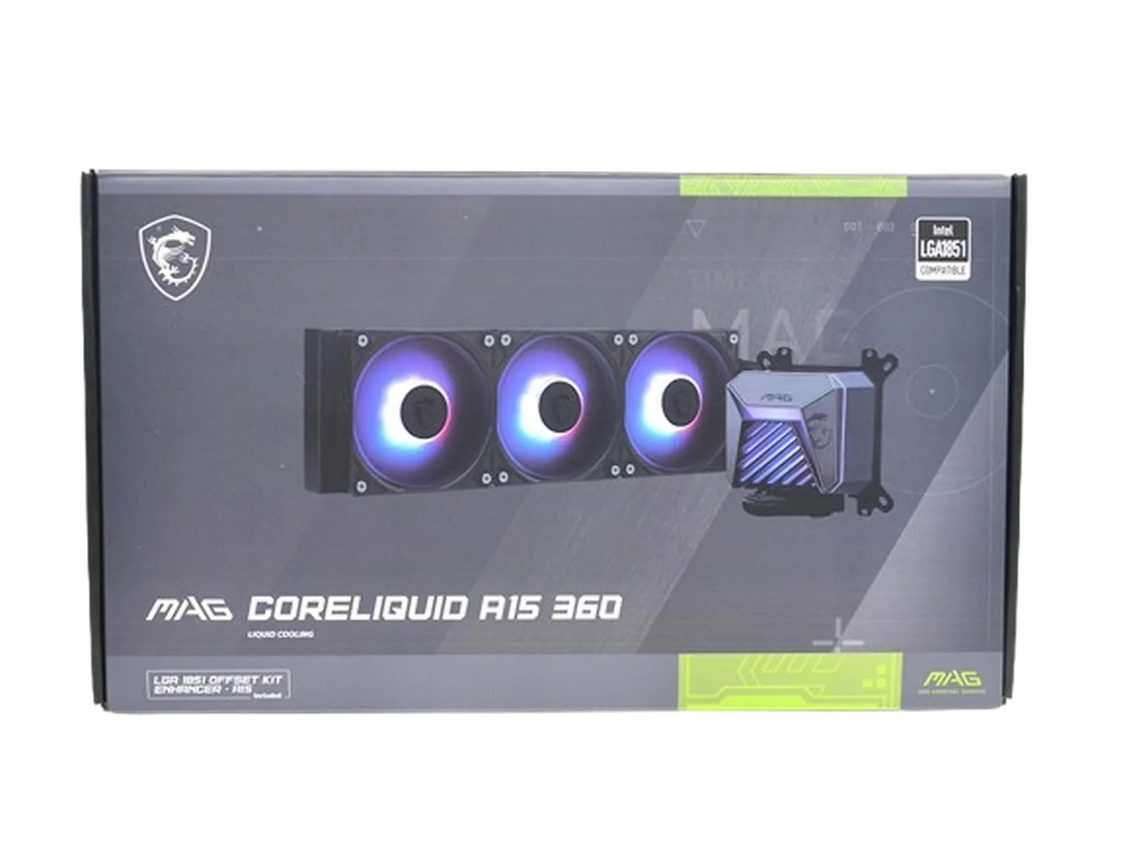 MSI MAG CORELIQUID A15 360 Black