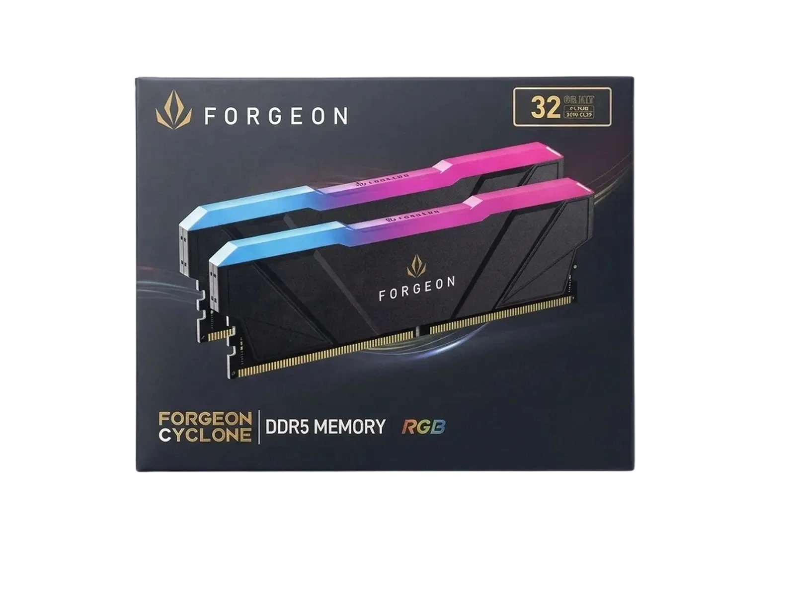 forgeon cyclone rgb 32gb (2x16gb) ddr5 6000mhz cl30