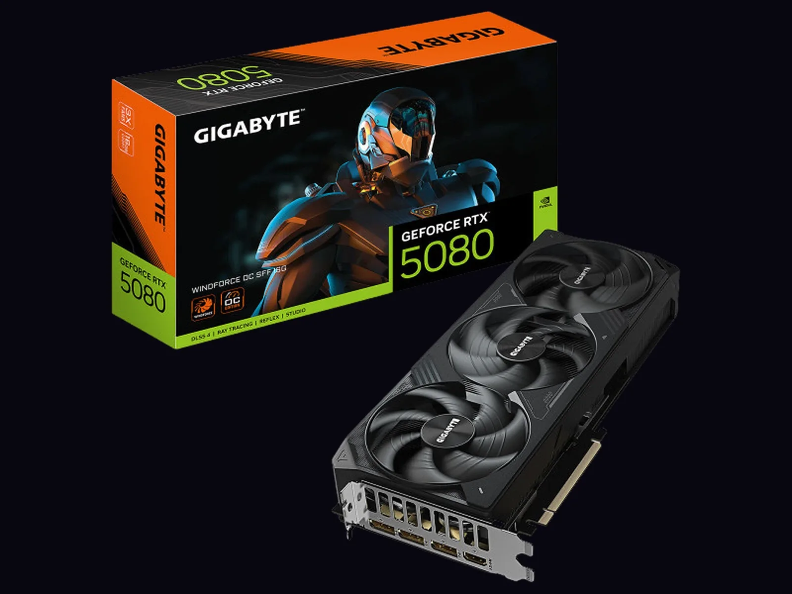 GIGABYTE RTX 5080 WINDFORCE 16G